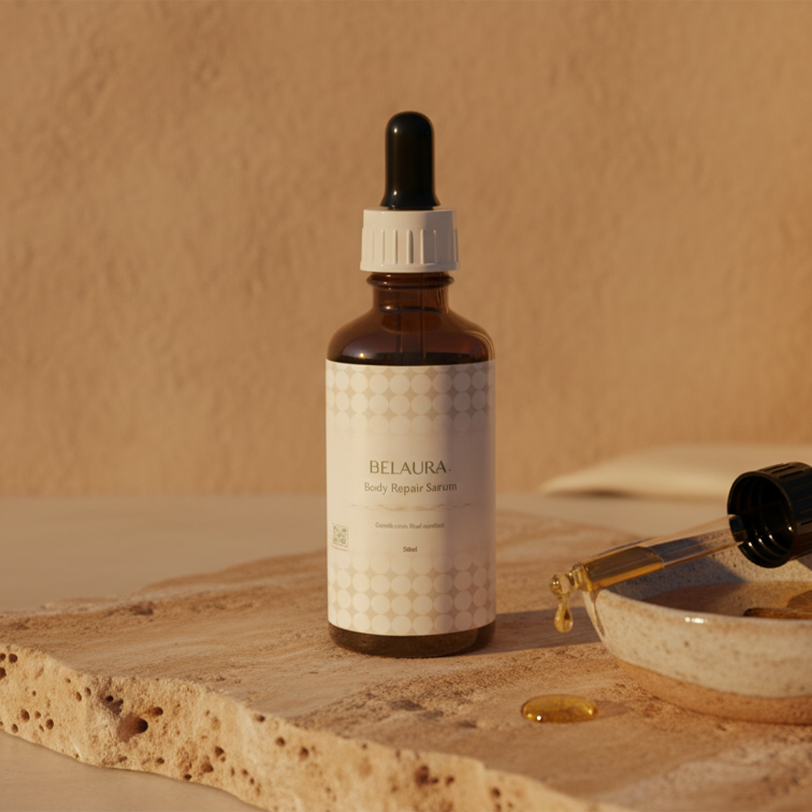 Body Repair Serum BELAURA – Soin Quotidien Réparateur pour Peaux Sensibles