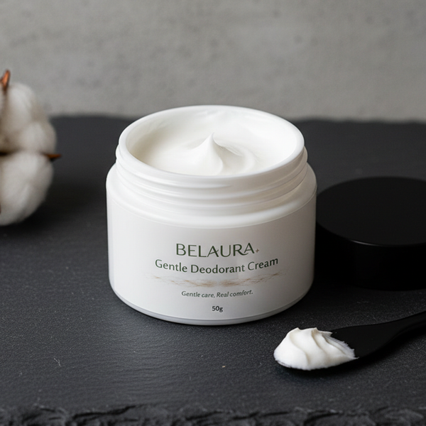Gentle Deodorant Cream BELAURA – Soin Quotidien Apaisant pour Peaux Sensibles